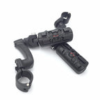 1" Black Wing Zombie Sull Foot Peg for Harley Davidson Sportster 883 1200