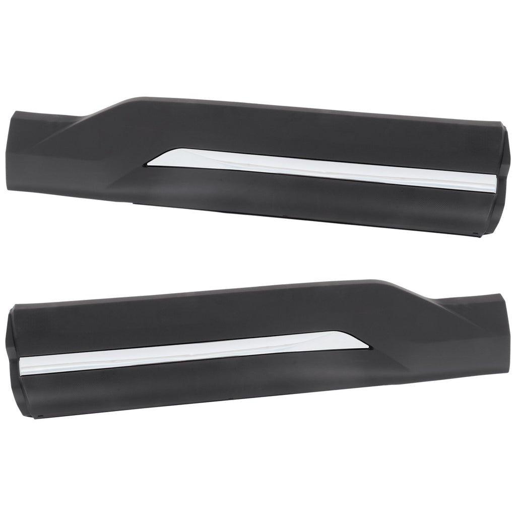 Door Molding and Beltlines Set of 2 for Rear Driver & Passenger Side
