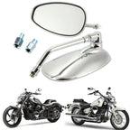 Chrome Rearview Mirrors for Honda CB500F, CB300F, CB1000C, CB1100A (2013–2023)