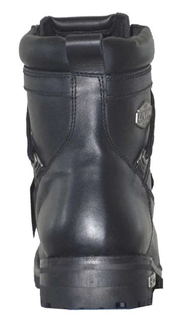 Men's Premium Leather Short Motorcycle Boots for Unik Just for Bikers (10006-M)