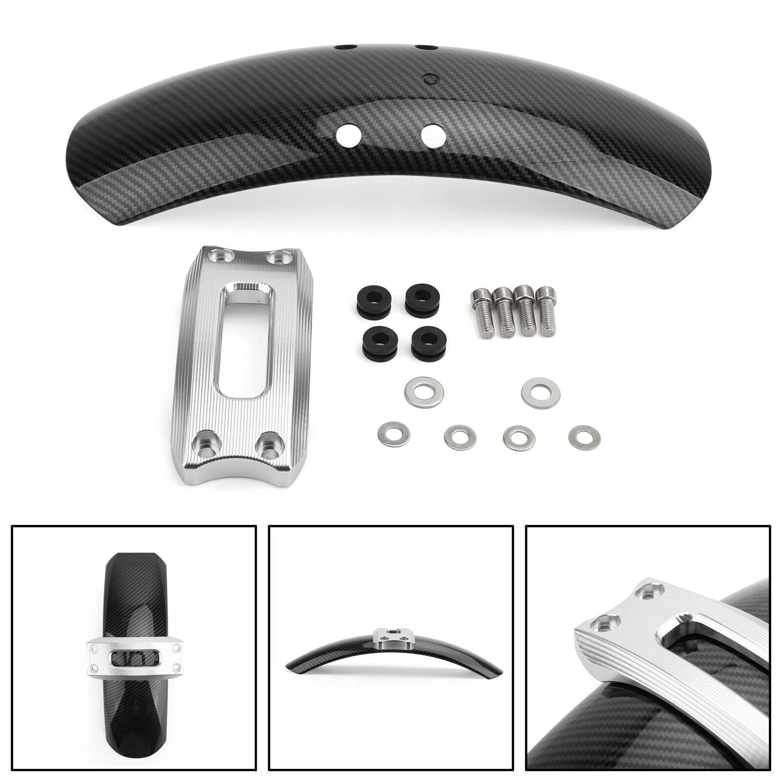 Front Wheel Fender Mudguard for BMW R Nine T Scrambler (2016) Carbon T9