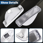 Clear Park Signal Bumper Lights for Toyota Pick-Up Truck 2WD (1992–1995)