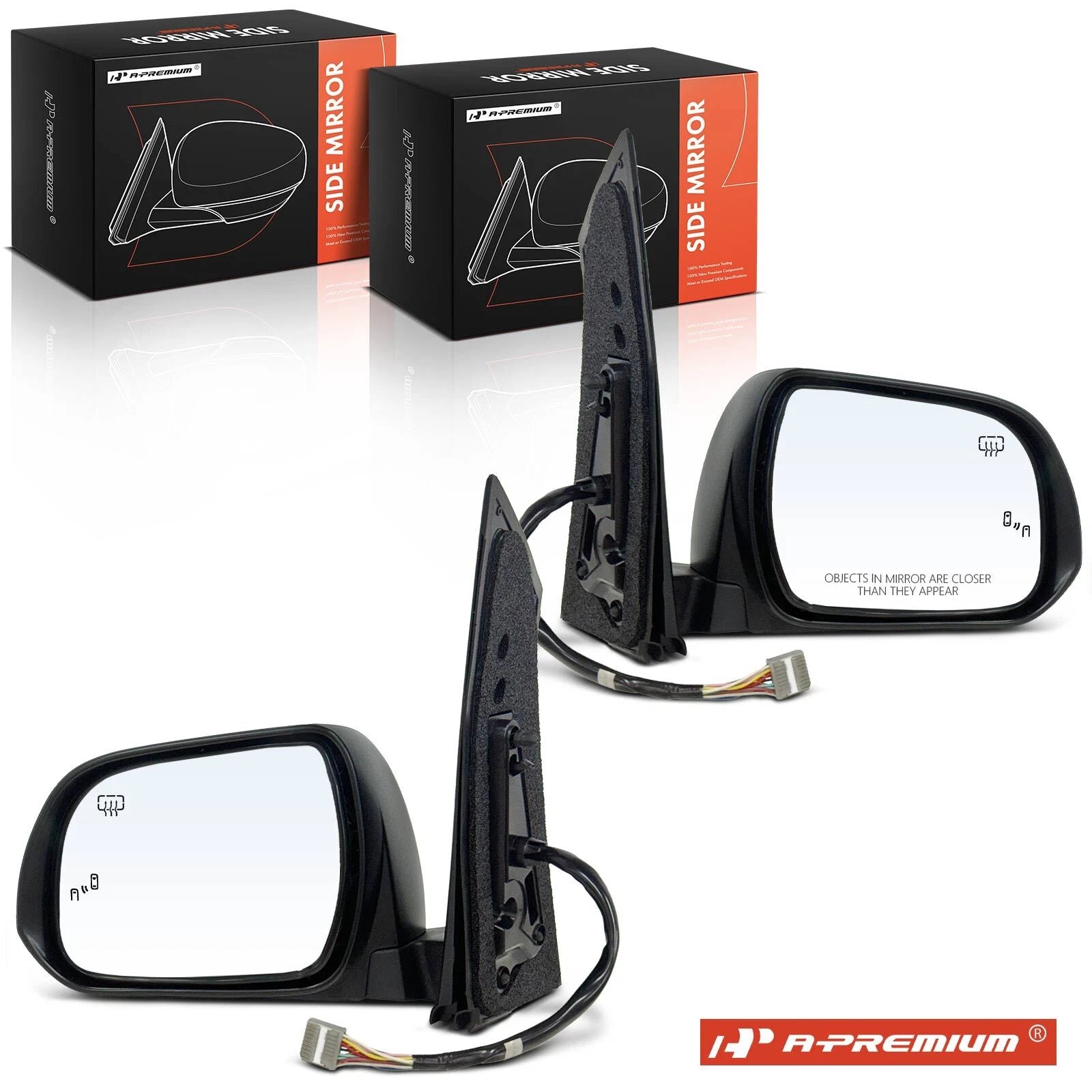 Power Mirror with Power Folding Blind Spot for Toyota Sienna (2013-2014)