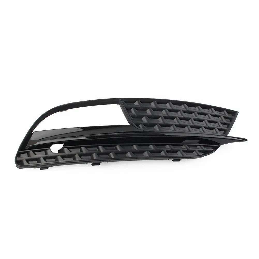 Black ABS Front Bumper Fog Light Grille Cover for Audi A5 (2012-2016)