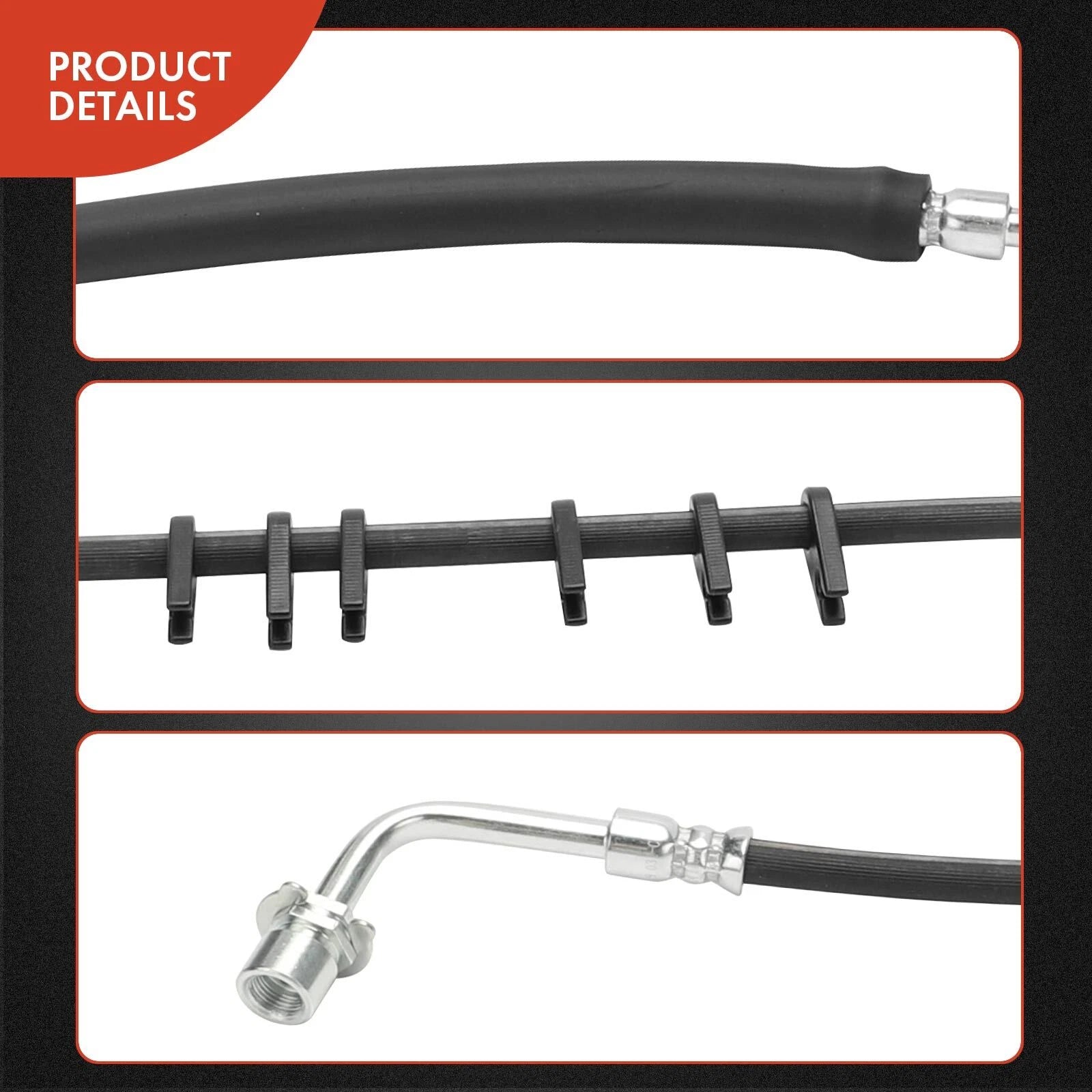 Front Right Brake Hydraulic Hose for Chevy GMC C4500/5500 Kodiak (2003)