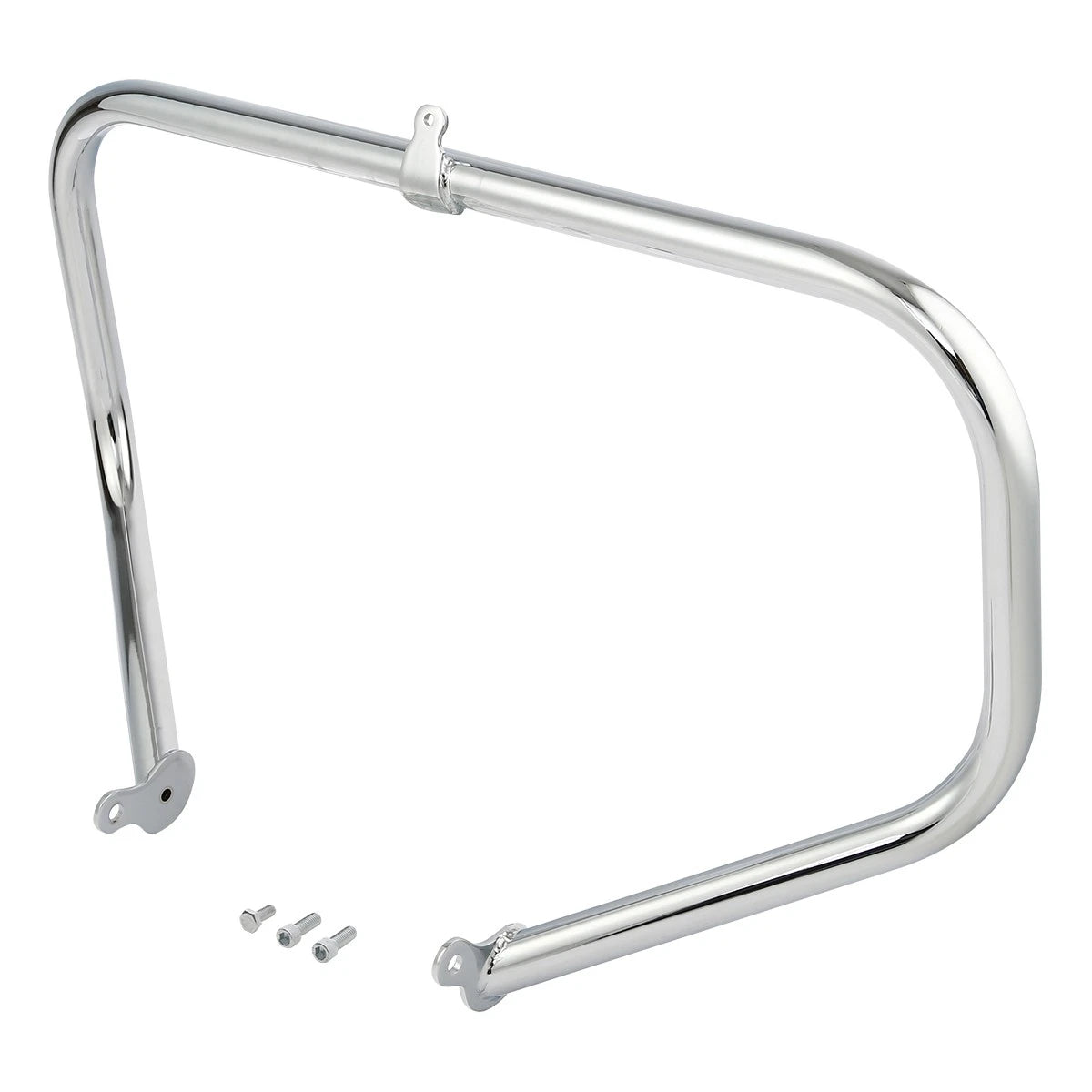 Chrome Highway Engine Guard Crash Bar Foot Pegs for Harley Touring (2009–2024)