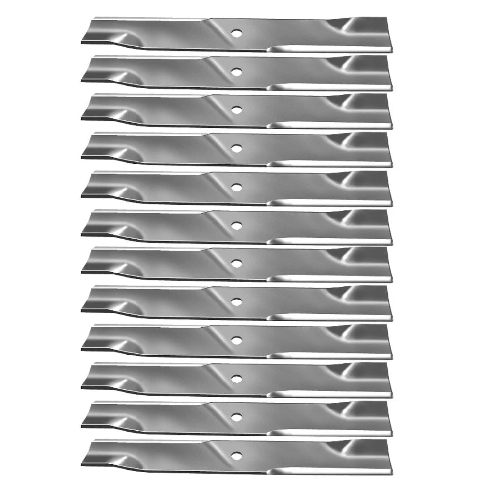 Set of 12 Mulching Blades 48" for Exmark (103-6381, 103-6391, 103-6396)