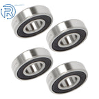 4Pcs 63/28-2RS Ball Bearing for (28mm Inner, 68mm Dia, 18mm OD)