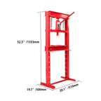 12 Ton Hydraulic Shop Press for Floor Equipment