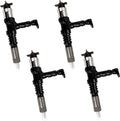4X Fuel Injector 095000-6280 for Komatsu SAA6D170 (PC400-8, WA900-3, 730E)