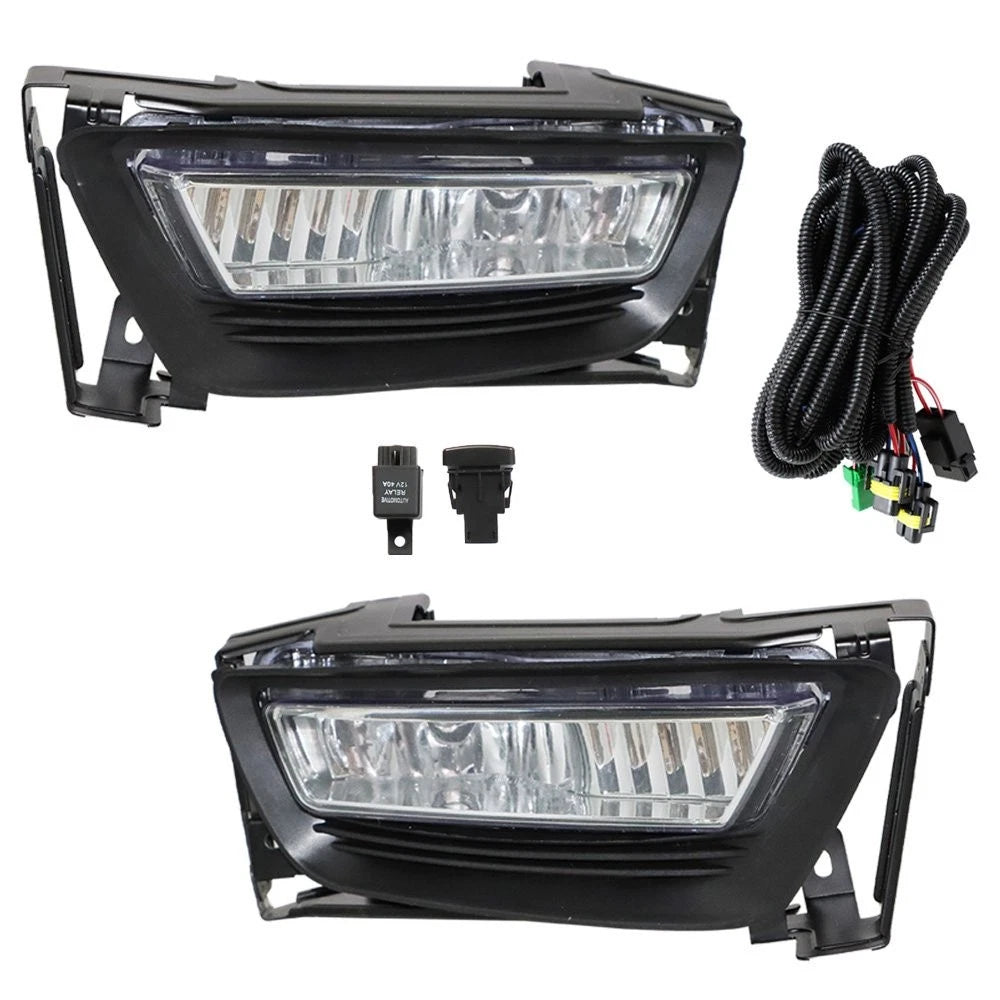 Front Fog Lights for Honda Accord (2013–2015) Halogen, Switch, Wire Harness