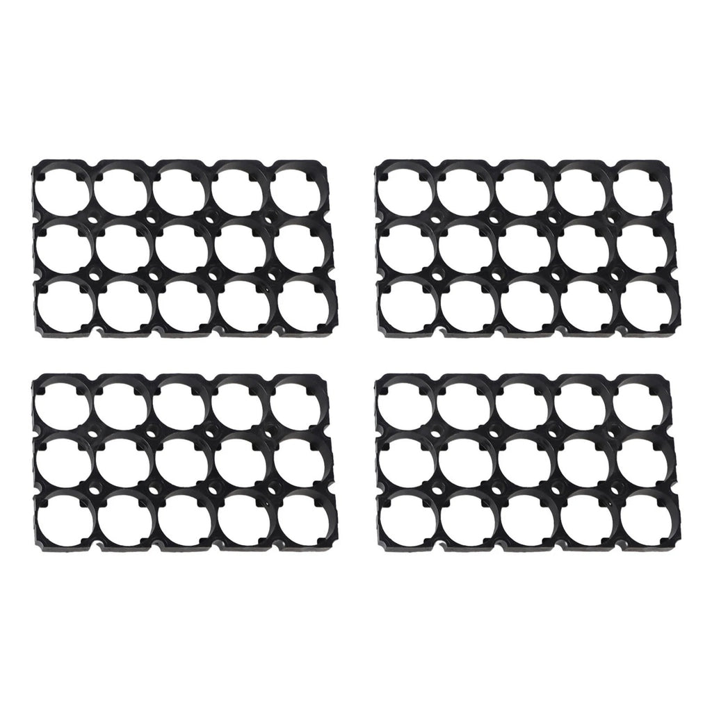 Set of 4 Battery Plastic Brackets for 21700 Battery Stand