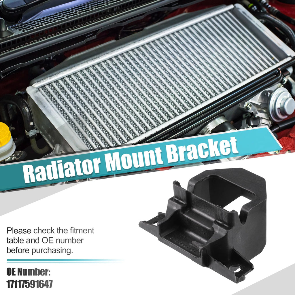 2pcs Radiator Mount Bracket for BMW 128i 135i (2010–2013) No. 17117591647
