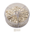 Set of 1900 Non Insulated Electrical Crimp Cord Wire End Terminals