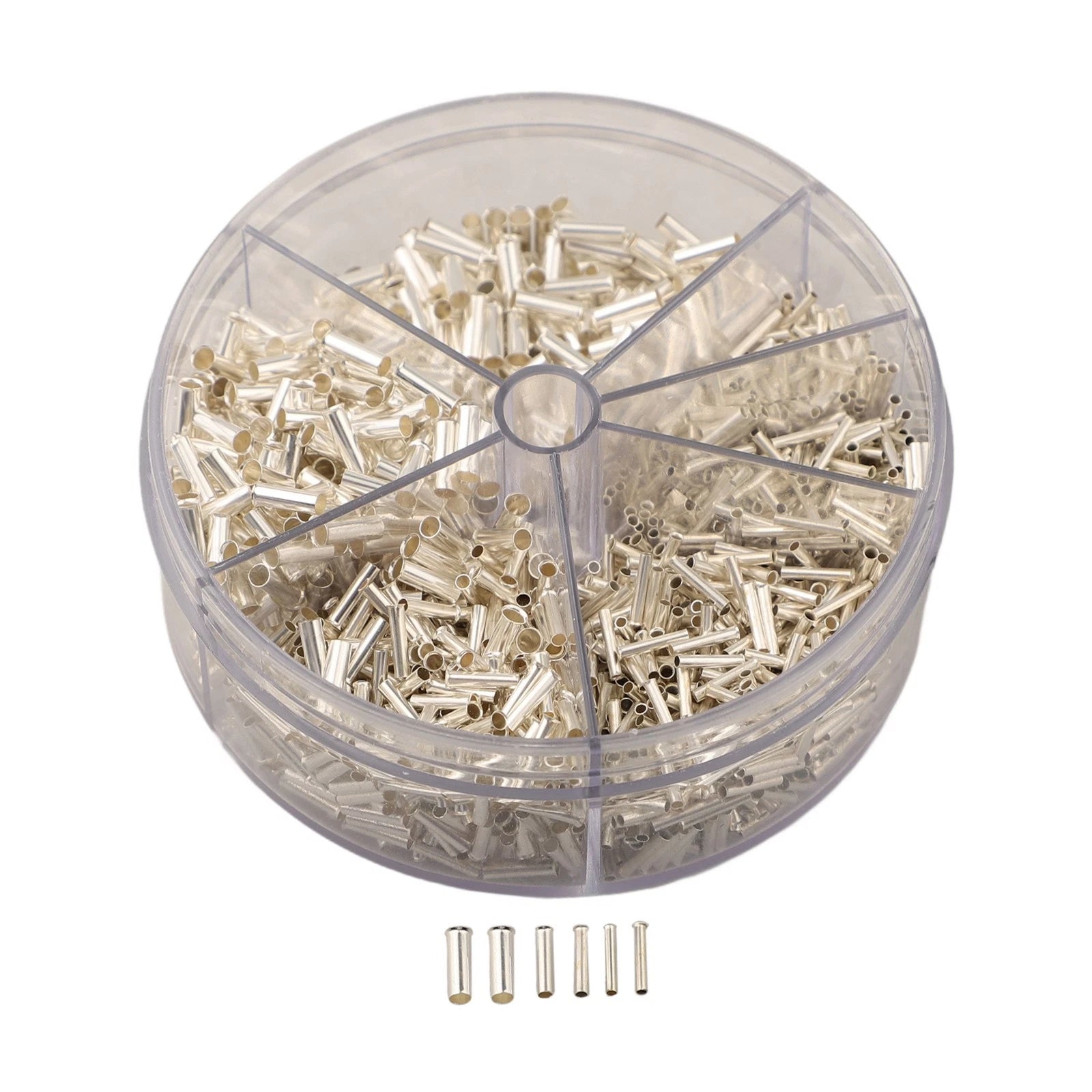 Set of 1900 Non Insulated Electrical Crimp Cord Wire End Terminals