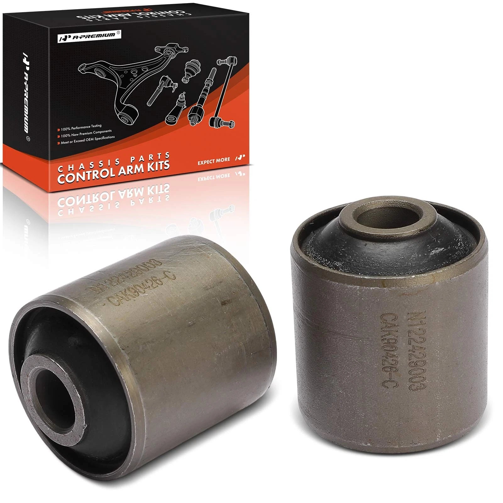 2X Front Lower Control Arm Bushing for Hyundai Sonata (1999–2005)
