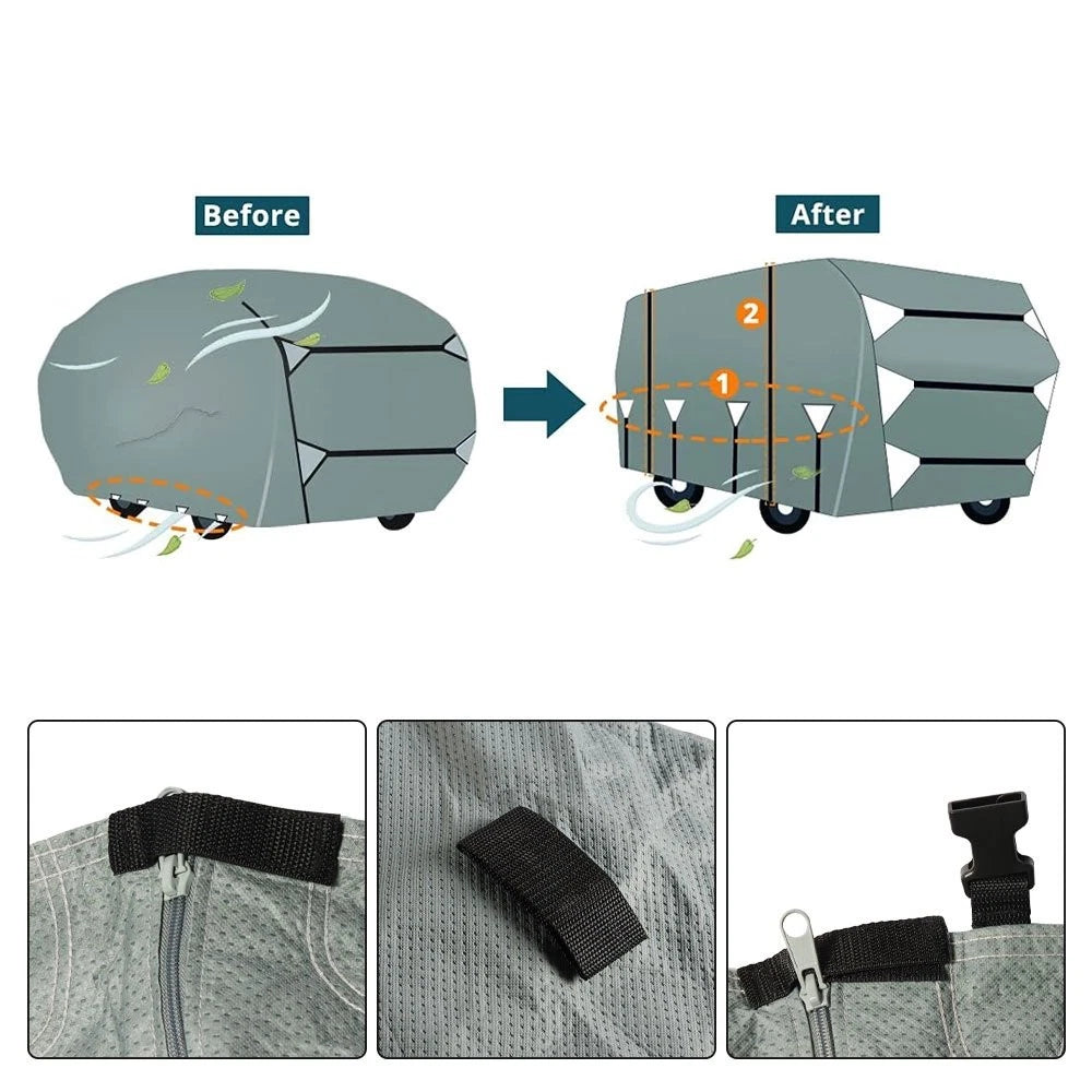 RV Cover for Class A Motorhome (30'-33')