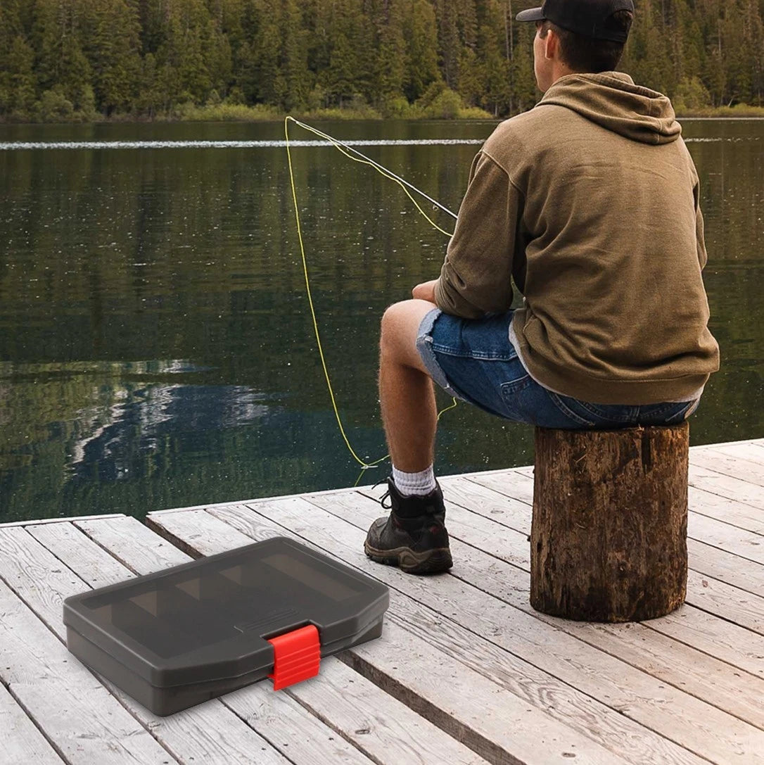 2X Fly Fishing Lure Bait Box Storage Solution for Fishing Gear