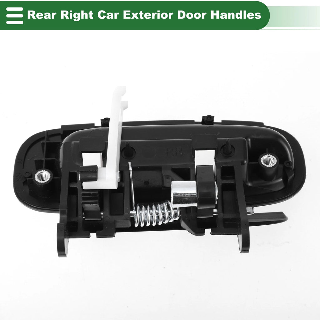 Rear Right Door Handle for Toyota Corolla (1998–2002) No. 6923002040, Black