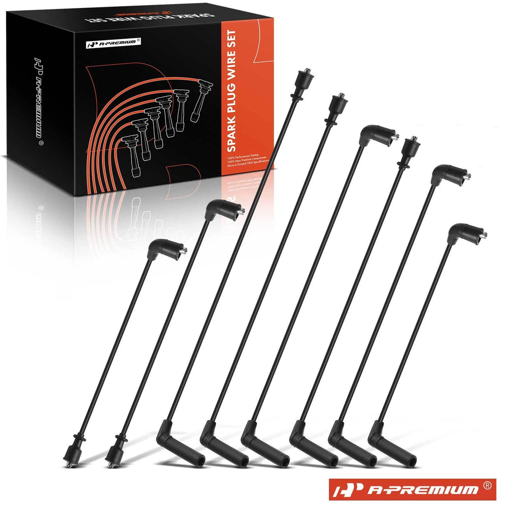 8x Spark Plug Wire Set for Hyundai Sonata (1990–1998)