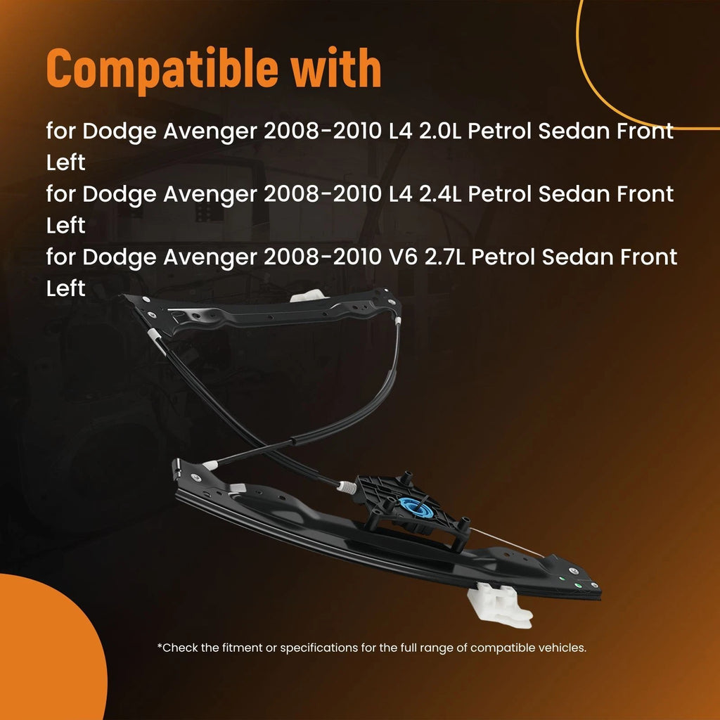Front Left Window Regulator for Dodge Avenger (2008–2010) 752-312