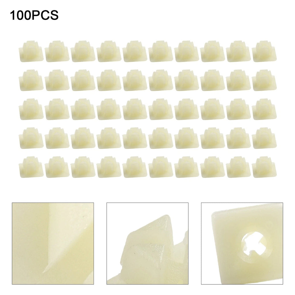 100 Pcs Bumper License Plate Nut Bracket Clip #14 for Chevrolet
