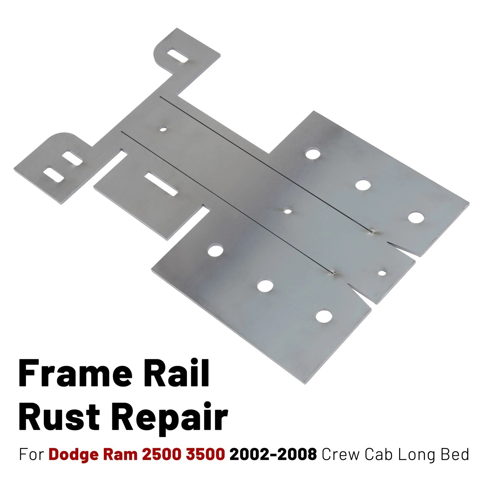 Steel Frame Rail Rust Repair for Dodge Ram 2500/3500 (2002–2008)
