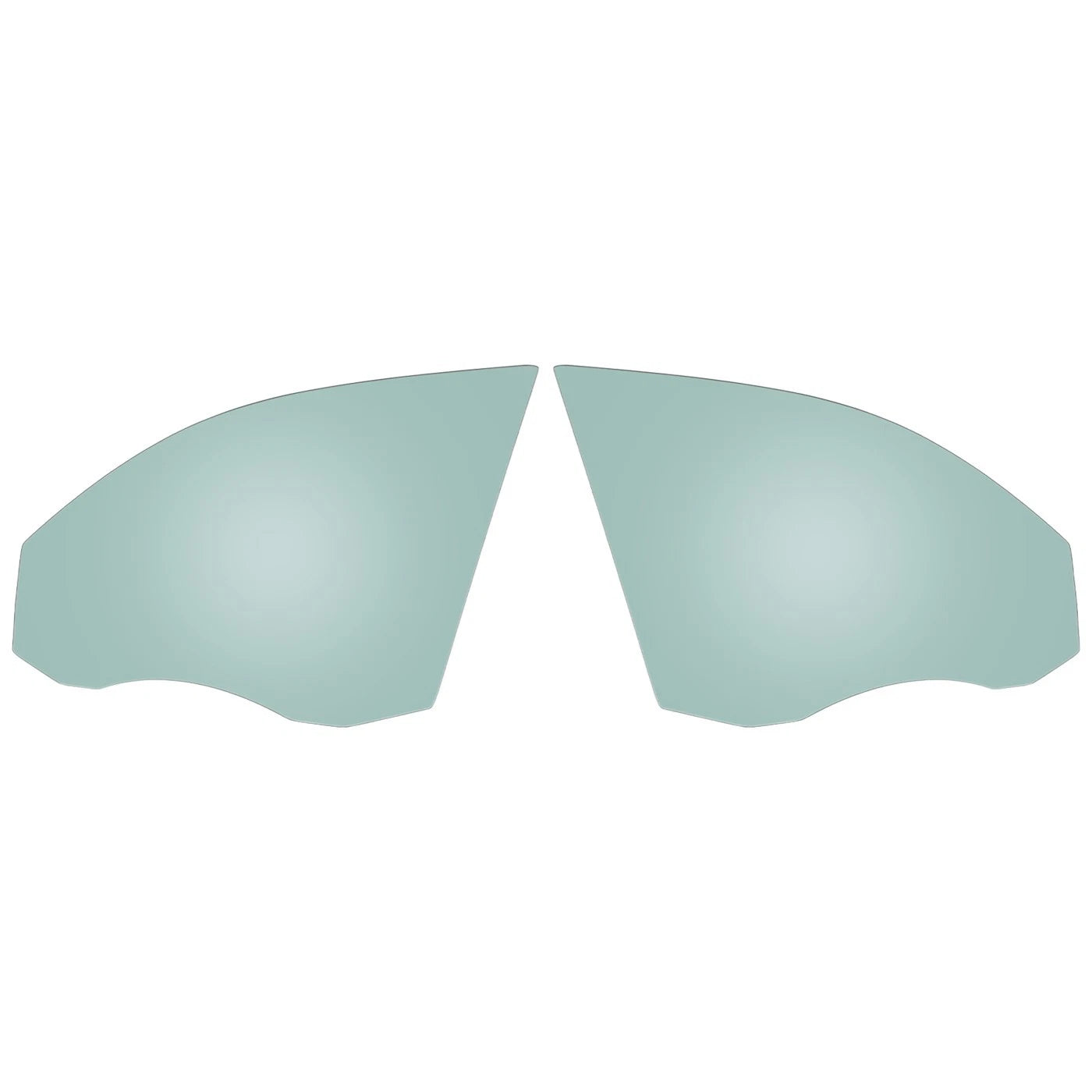 Door Glasses Set of 2 for VW (Front Driver & Passenger Side)