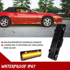 Smoke LED Side Marker Lights for Pontiac Firebird (1982–1992)