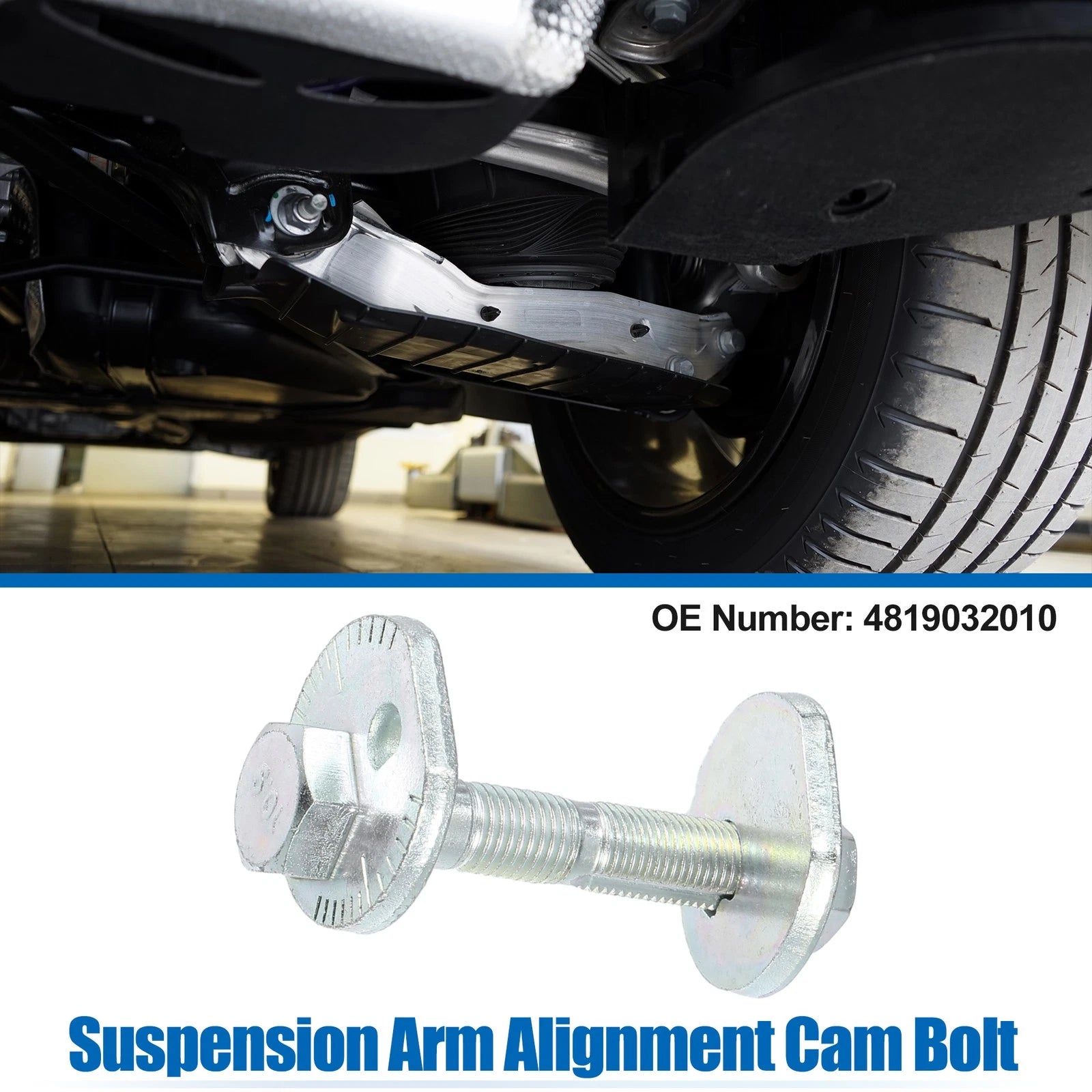 Suspension Arm Alignment Cam Bolt for Toyota Avensis (2003–2008) No. 4819032010