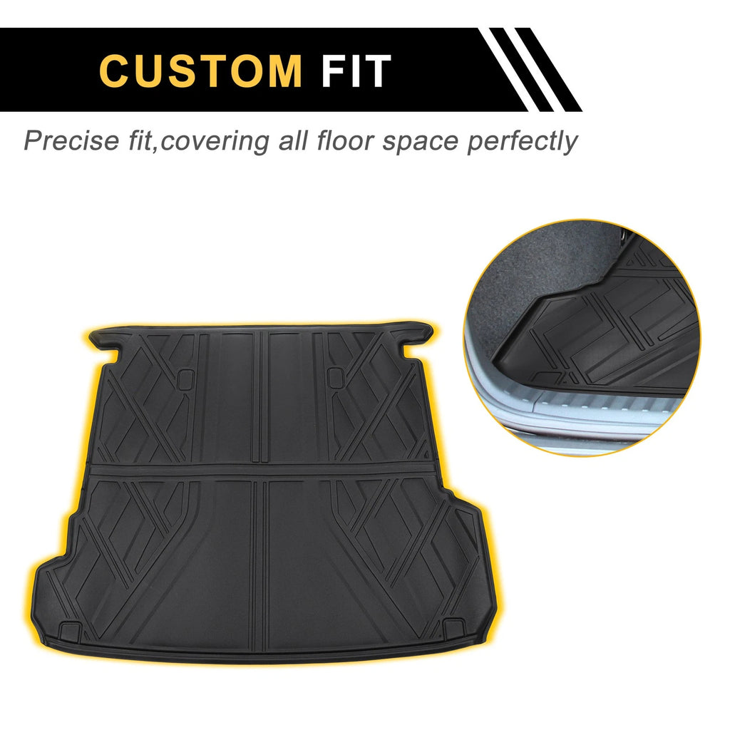 Rear Trunk Mat for Audi Q7 (2017–2024) TPE Cargo Liner