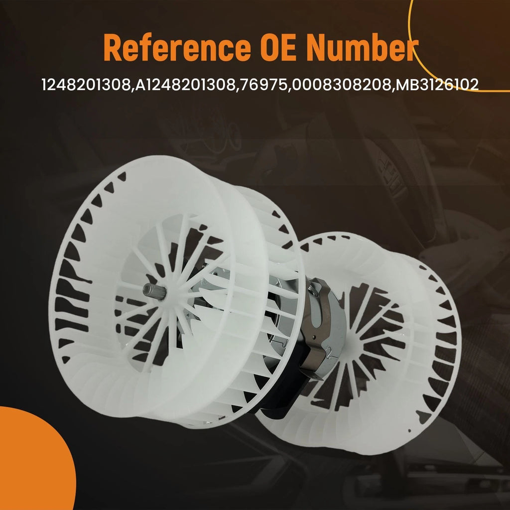 Blower Motor Fan for Mercedes-Benz 300D 300E (1990–1993) 76975