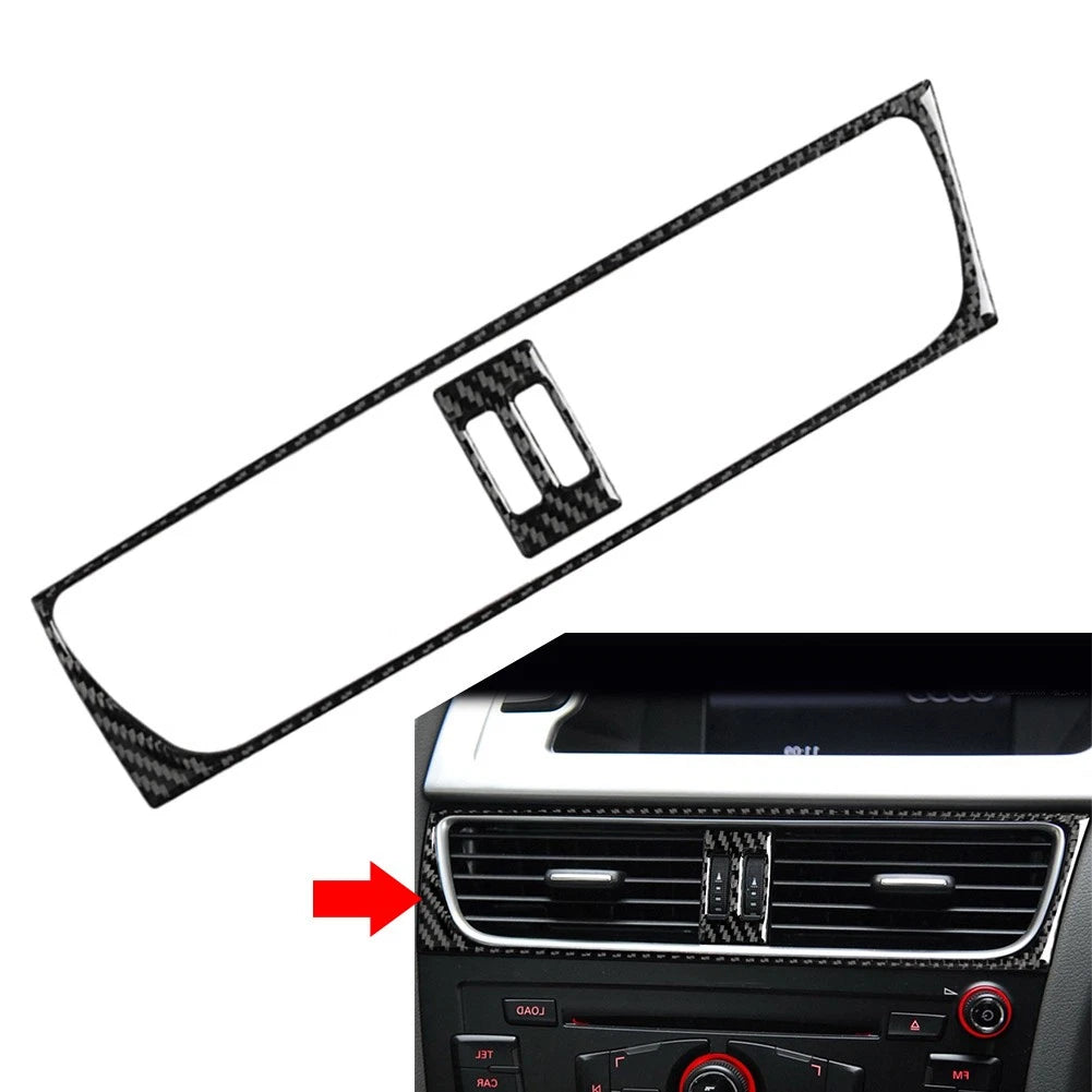 Center Console Air Conditioner Vent Outlet Cover Trim for Audi A4 A5 (2008–2016)