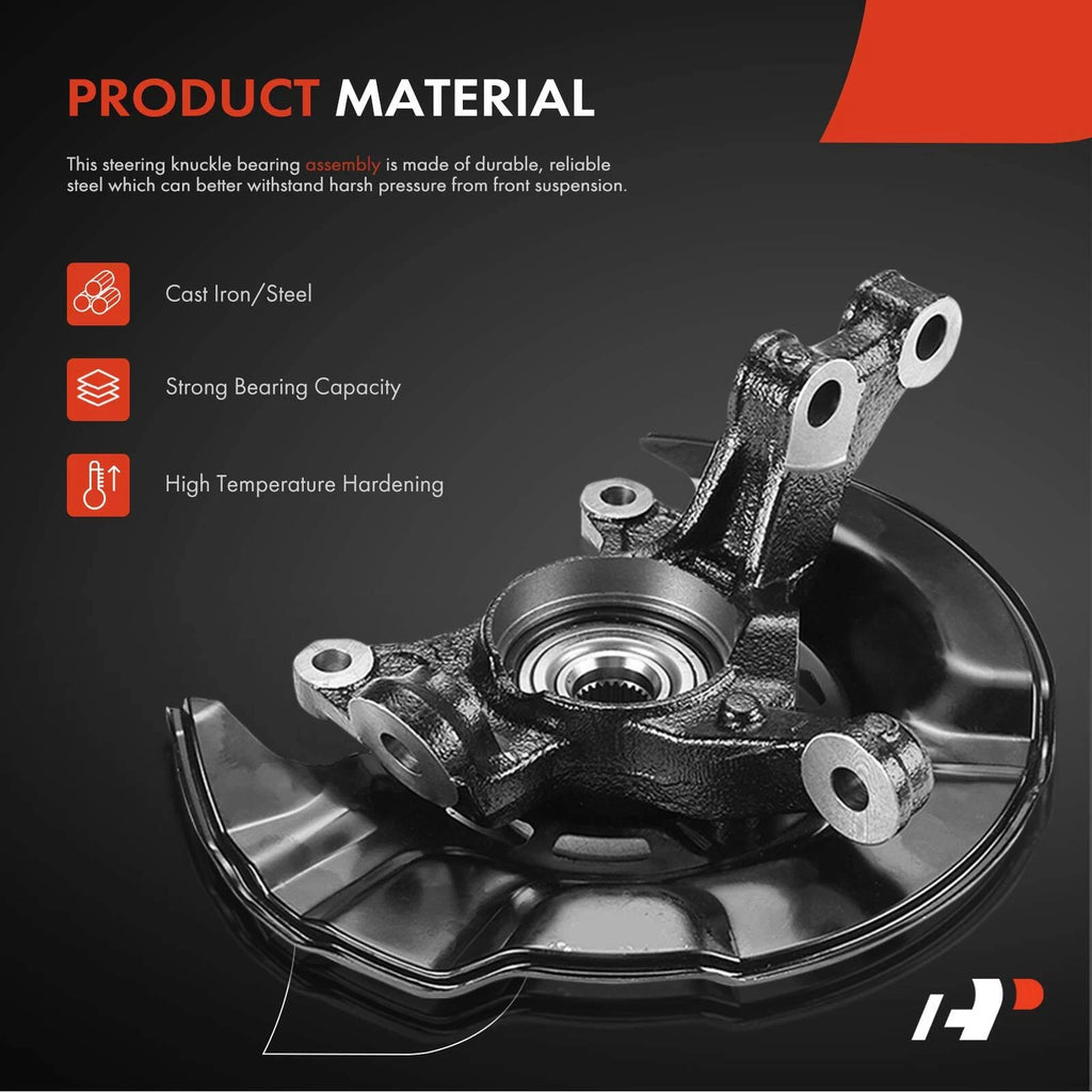 Front Steering Knuckle & Hub Bearing for Toyota Corolla (2009-2013)