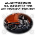 DIRTY AIR Rear Air System for Harley Trike RG3 Road Glide (2025-earlier)