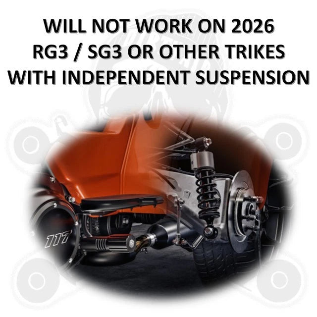 DIRTY AIR Rear Air System for Harley Trike RG3 Road Glide (2025-earlier)