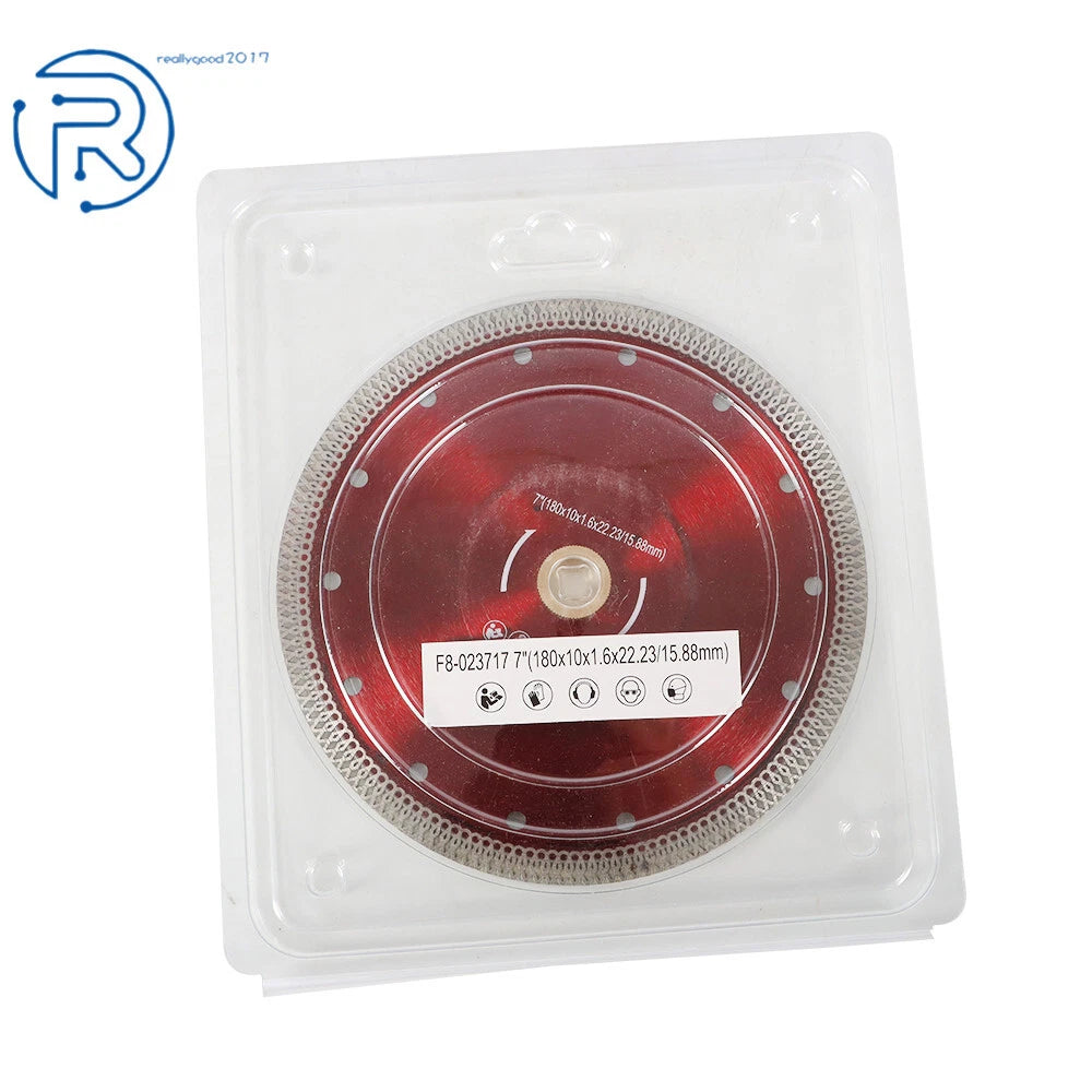 7" Diamond Porcelain Cutting Blade for Tile (Universal Fit)
