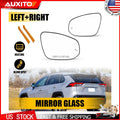 Pair Heated Side Mirror Glass with Blind Spot for Toyota Rav4 (2019–2025)