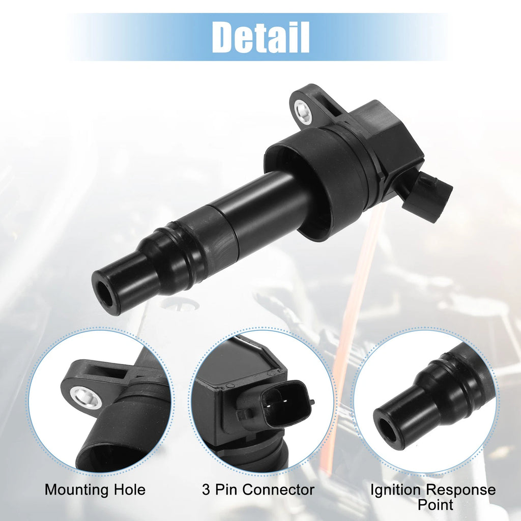 Set of 4 Ignition Coils for Hyundai Veloster 1.6L (2012–2017)