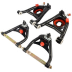 Set of 4 Upper & Lower Control Arms for Chevy Malibu Buick Skylark Pontiac GTO (1964–1972)