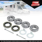 Trailer Hub Wheel Bearing Kit for EZ Lube Axles (2000)
