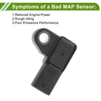 Manifold Pressure Sensor A0081538928 for Mercedes-Benz GLC300 (2016–2019)
