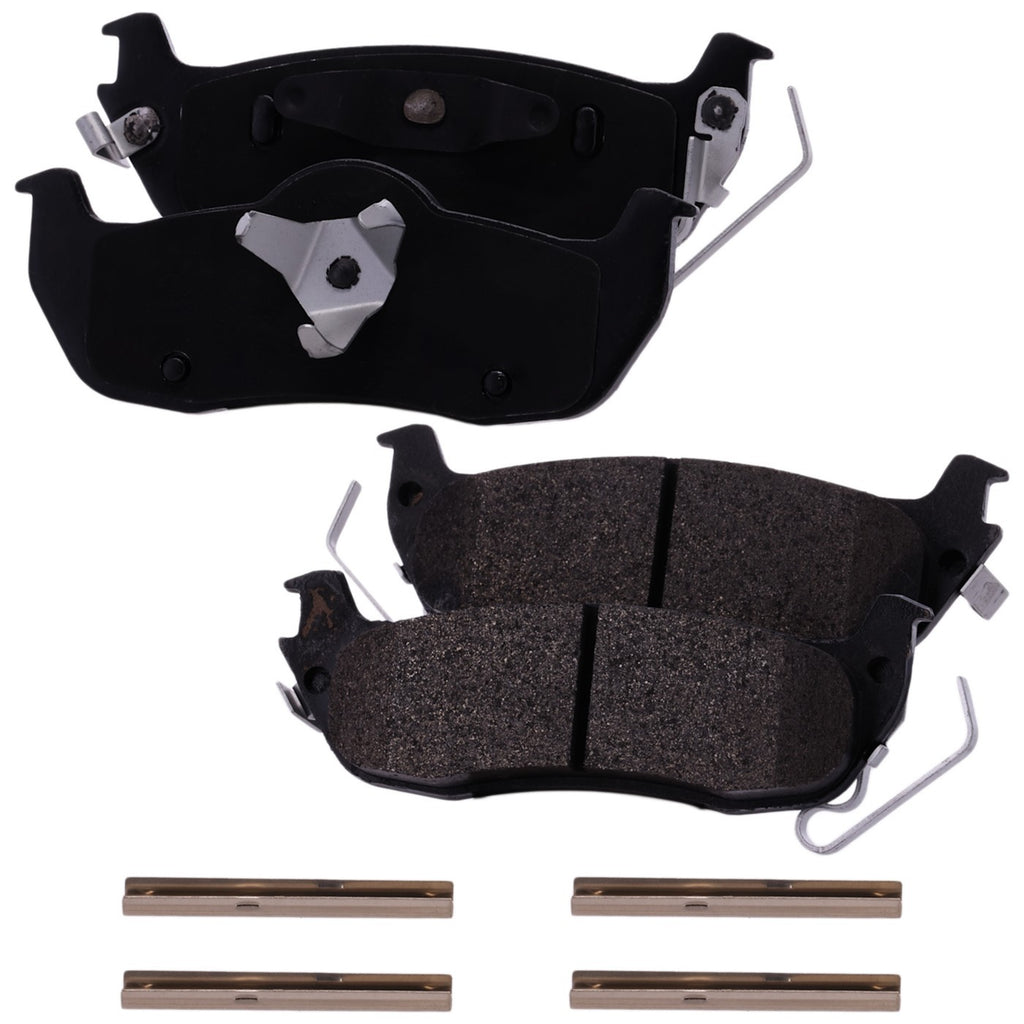 Brake Disc Rotors and Pads Kit for Infiniti QX56 Nissan Armada (2005)
