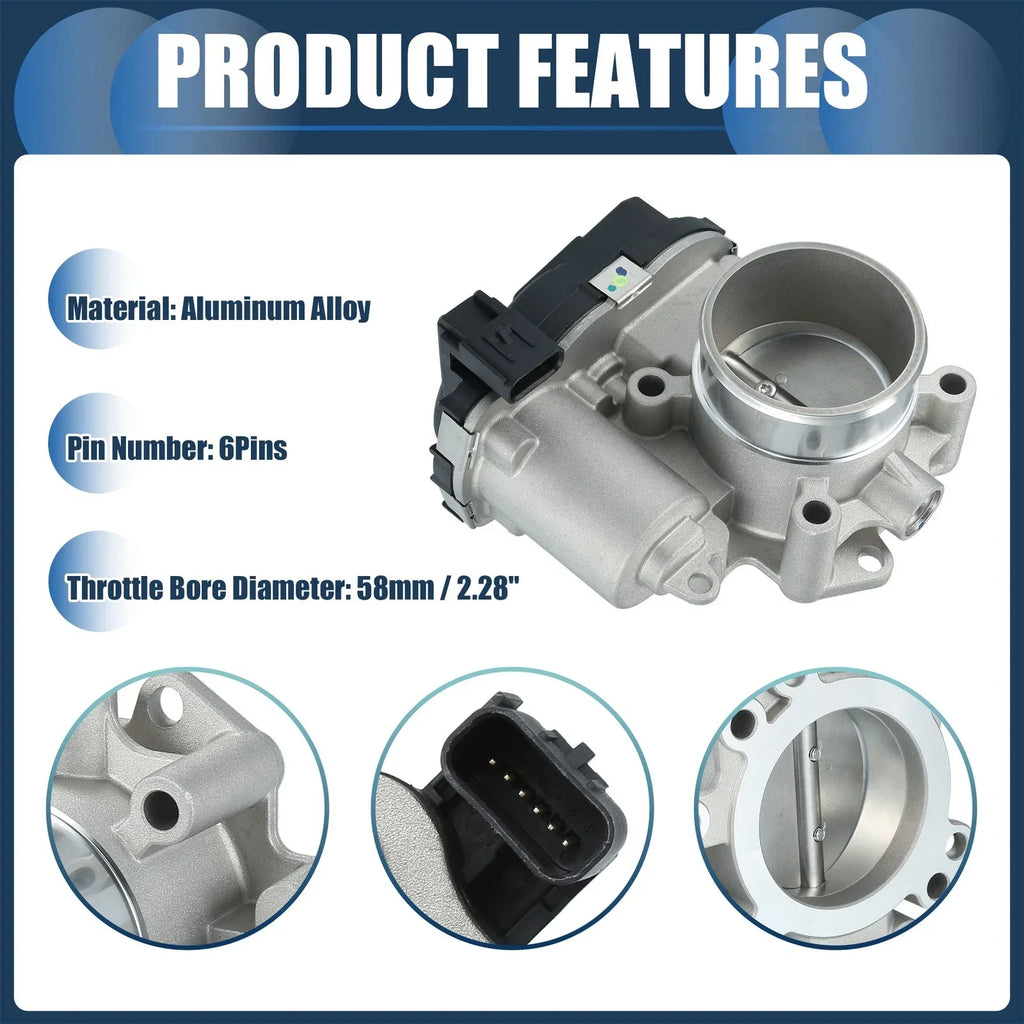 Throttle Body Actuator for Dodge Journey 2.4L L4 (2009-2020)