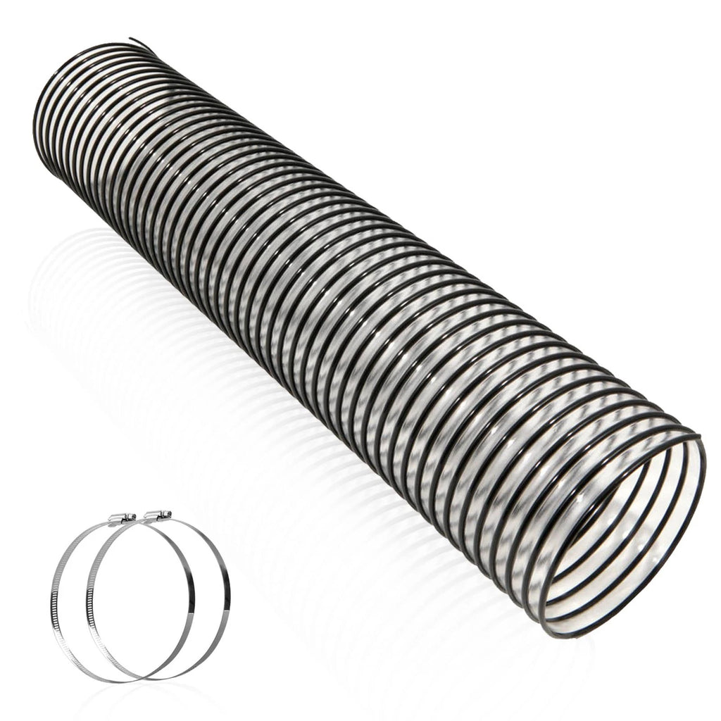 6" x 84" Lawn Vacuum Hose w/ Clamps for Agri-Fab Mow-N-Vacs (Fits 69860)