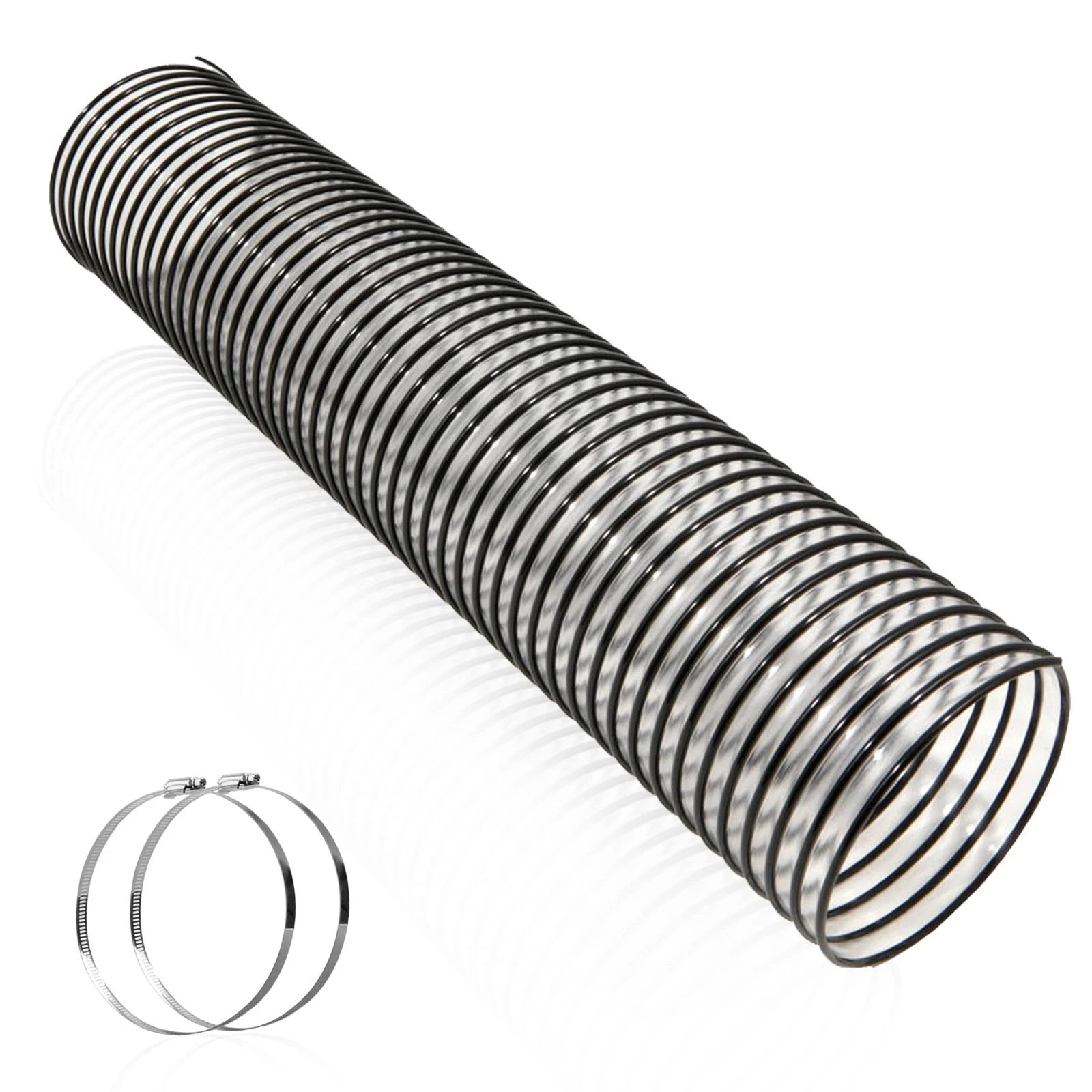 6" x 84" Lawn Vacuum Hose w/ Clamps for Agri-Fab Mow-N-Vacs (Fits 69860)