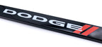License Plate Frame Rear Black Replacement for Dodge Charger (2015–2023)