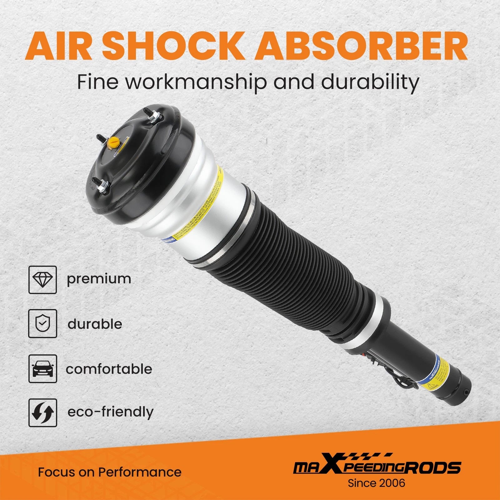 2X Front Air Suspension Shock for Mercedes W220 S-Class (1999–2006)