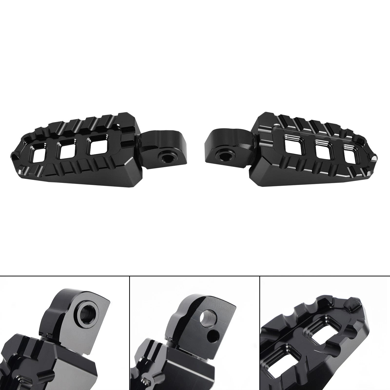 Pair Rear Footrests Foot Pegs for BMW G310GS G310R G310RR (2017–2024)