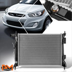 Full Aluminum Core Radiator for Hyundai Accent, Kia Rio (2012–2017) DPI-13253